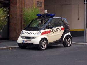 Smart City Coupe Polizei 2002 года